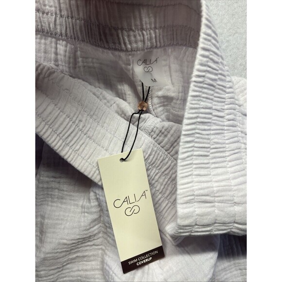 Calia By Carrie Underwood Lilac Mist Swim Cover Up Shorts Size Medium NWT - Picture 2 of 4